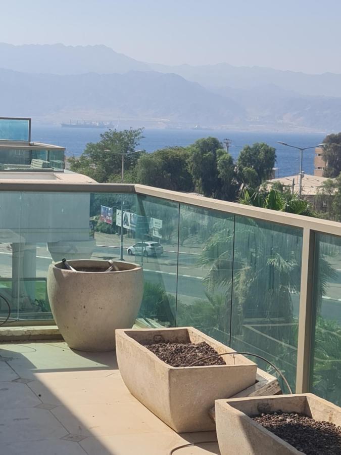 La-Palmore Luxury Apart-Residense Resort With Pool First Line Sea Side Eilat Eksteriør bilde