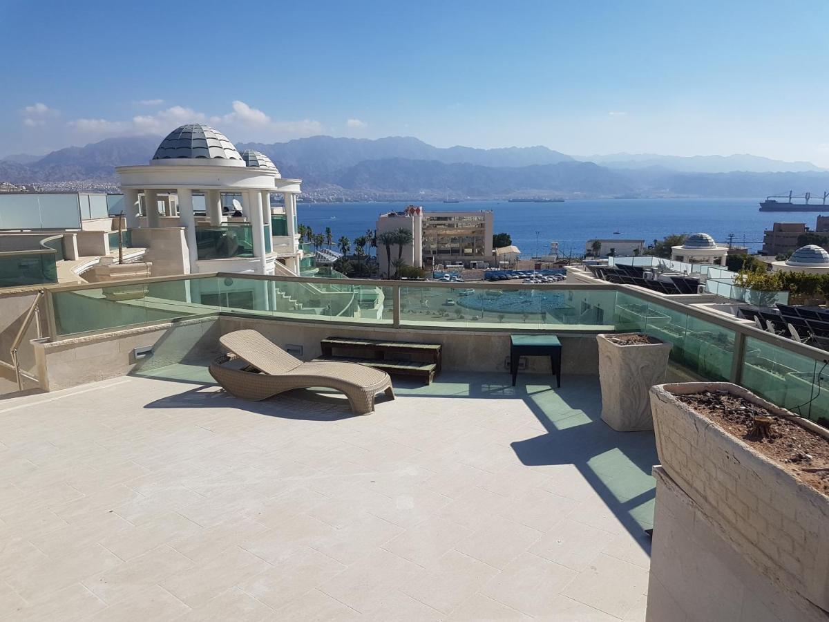 La-Palmore Luxury Apart-Residense Resort With Pool First Line Sea Side Eilat Eksteriør bilde
