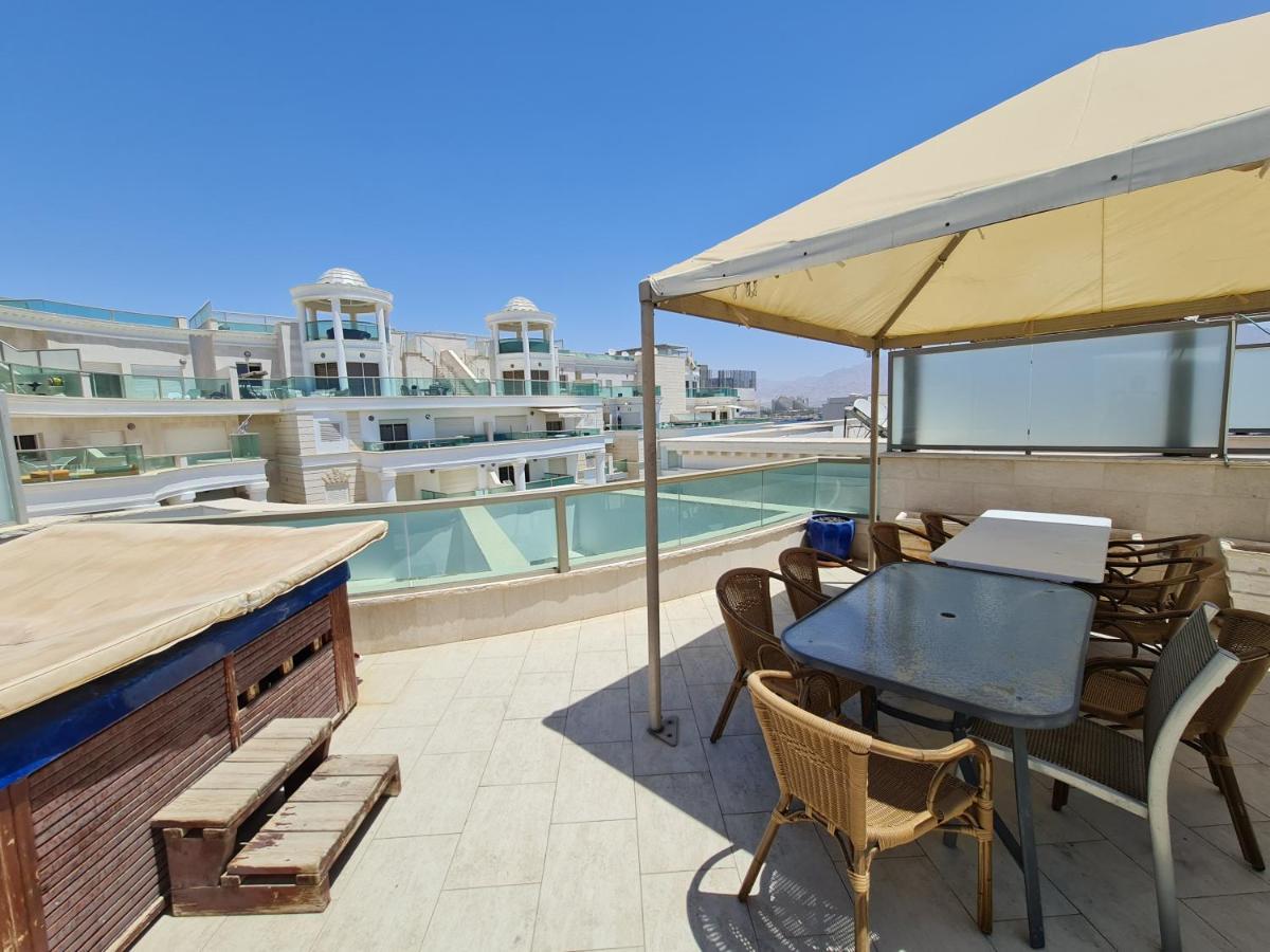 La-Palmore Luxury Apart-Residense Resort With Pool First Line Sea Side Eilat Eksteriør bilde